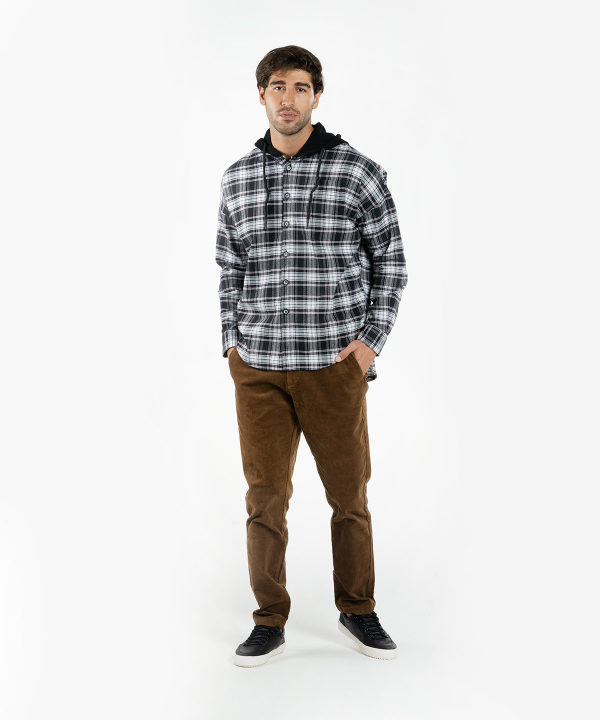 پیراهن مردانه کلاه دار جوتی جینز JootiJeans کد 04531051