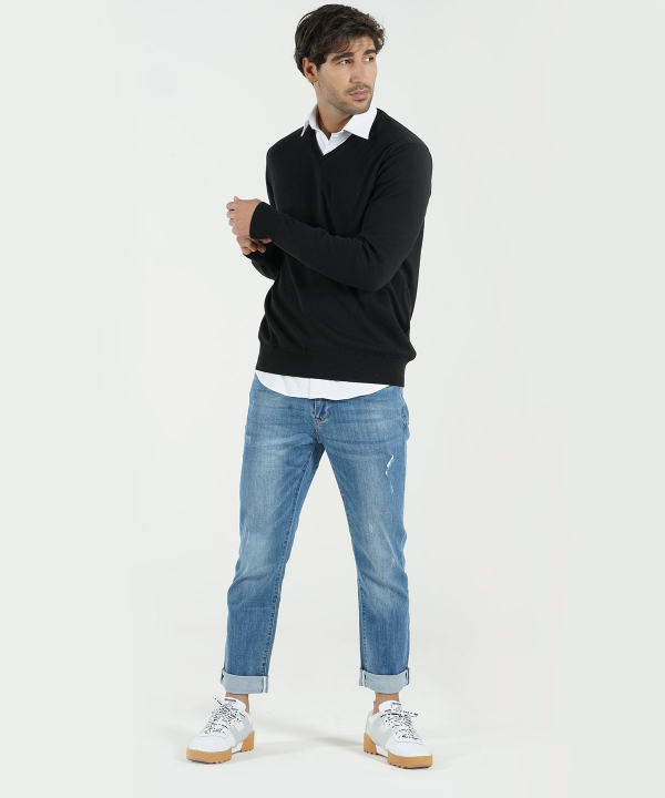 پلیور نازک مردانه ال سی وایکیکی LC Waikiki کد K0693Z8
