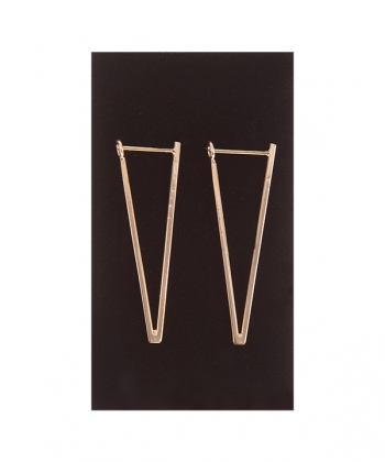 گوشواره دو طرفه مثلثی