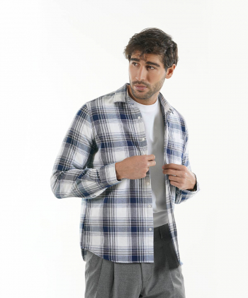 پیراهن آستین بلند مردانه ال سی وایکیکی LC Waikiki کد 0W88983