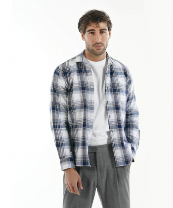 پیراهن آستین بلند مردانه ال سی وایکیکی LC Waikiki کد 0W88983