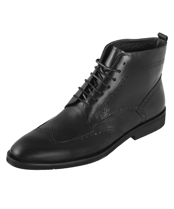 نیم بوت مردانه شهر چرم Leather City مدل GH612
