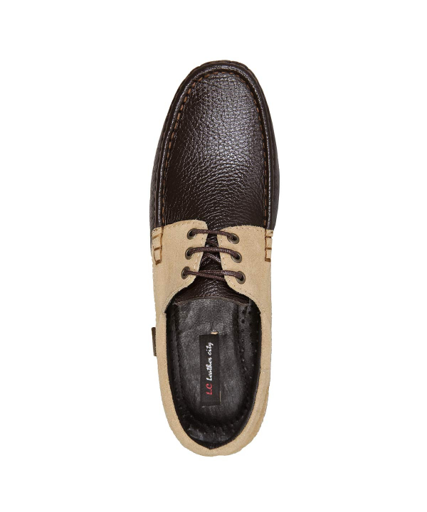 کفش کالج مردانه شهر چرم Leather City مدل GH803