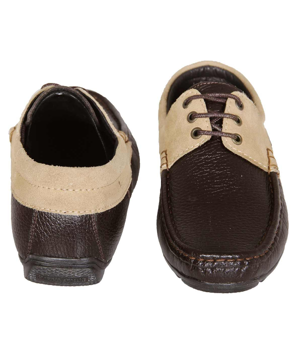 کفش کالج مردانه شهر چرم Leather City مدل GH803