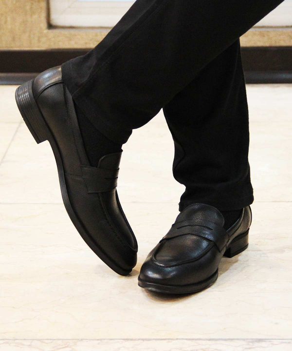 کفش مردانه شهر چرم Leather City مدل GH110