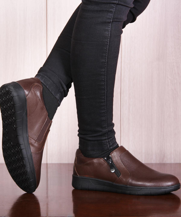کفش چرم زنانه شهر چرم Leather City مدل F4061