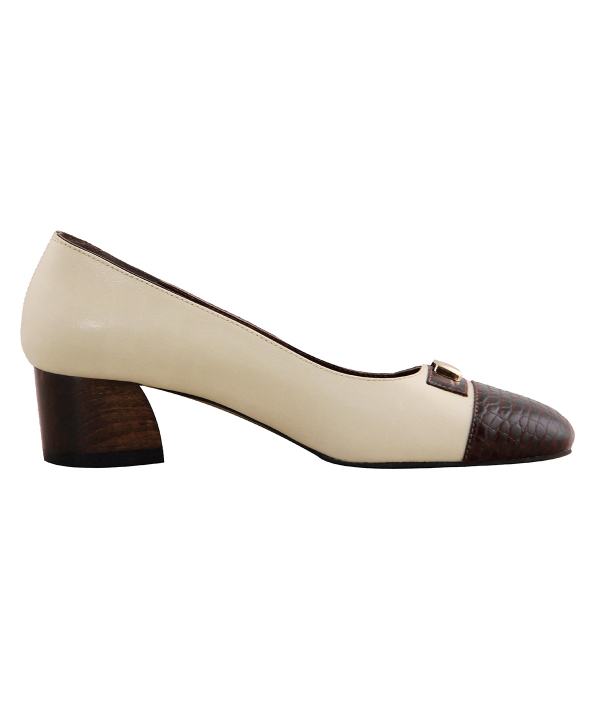 کفش پاشنه‌دار زنانه شهرچرم Leather city مدل sl4010