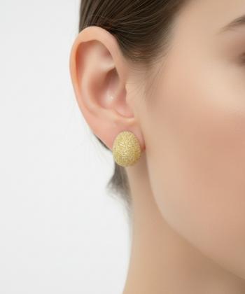 گوشواره زنانه قلم فلزي مدل earringgold01
