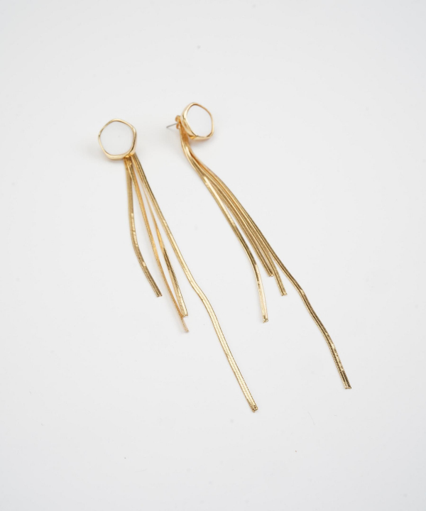 گوشواره زنانه قلم فلزی مدل earringmodern30 __D
