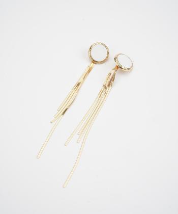 گوشواره زنانه قلم فلزي مدل earringmodern25