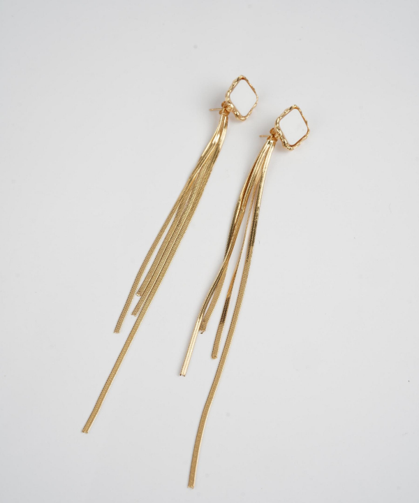 گوشواره زنانه قلم فلزی مدل earringmodern37 __D