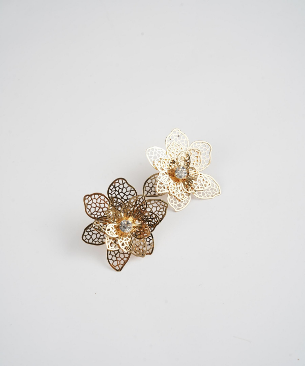 گوشواره زنانه قلم فلزی مدل earringMgold22 __D