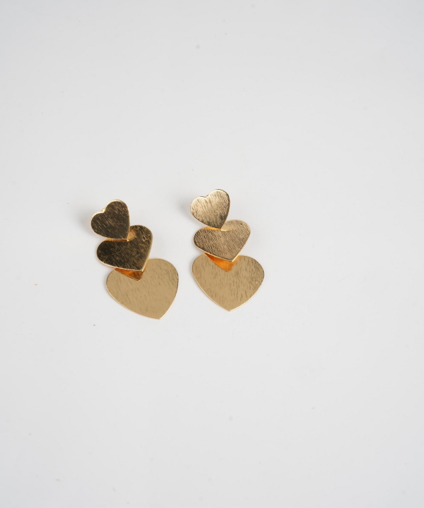گوشواره زنانه قلم فلزی مدل earringMgold19 __D