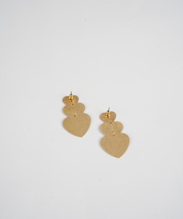 گوشواره زنانه قلم فلزی مدل earringMgold19 __D