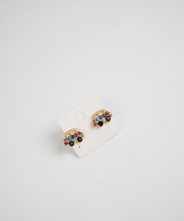 گوشواره زنانه قلم فلزی مدل earringcar __D