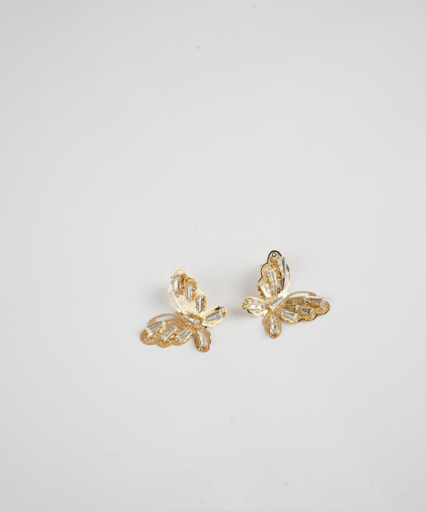 گوشواره زنانه قلم فلزی مدل earringMgold25 __D