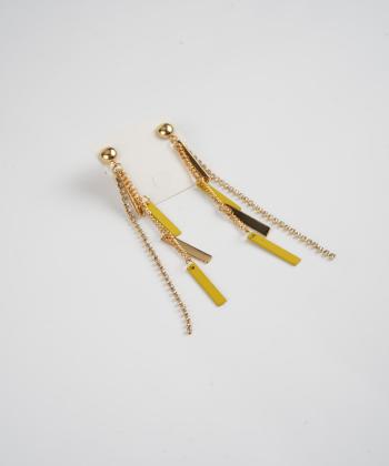 گوشواره زنانه قلم فلزي مدل earringmodern19