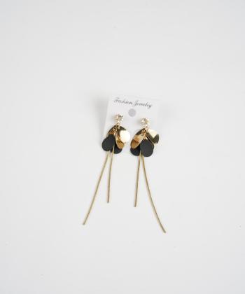 گوشواره زنانه قلم فلزي مدل earringmodern22