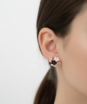 گوشواره زنانه قلم فلزي مدل earringgol04
