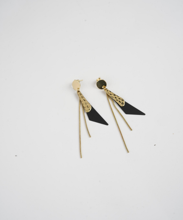 گوشواره زنانه قلم فلزی مدل earringmodern24 __D
