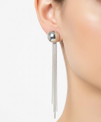 گوشواره زنانه قلم فلزي مدل earringmodern40