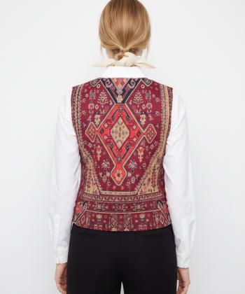 جليقه زنانه قلم فلزي مدل VESTCARPET01/36