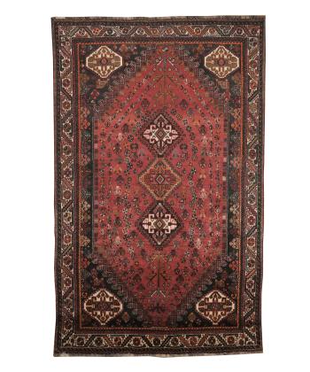 فرش دستباف شيراز ذوالانواري مدل shiraz