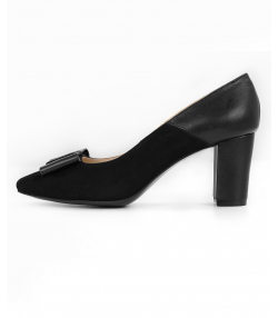 کفش مجلسی زنانه چرم طبیعی چرم مشهد Mashad Leather مدل J2414