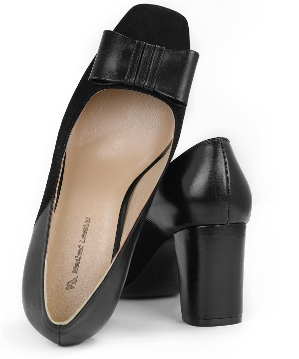 کفش زنانه مجلسی چرم مشهد Mashad Leather مدل J2414
