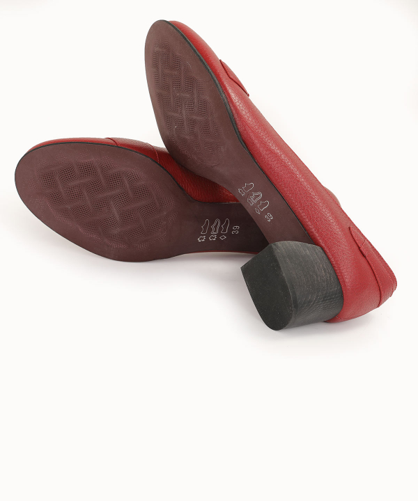 کفش پاشنه‌دار زنانه چرم مشهد Mashad Leather مدل J2346