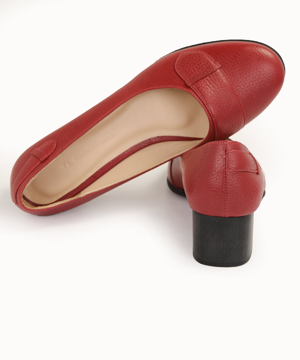 کفش پاشنه‌دار زنانه چرم مشهد Mashad Leather مدل J2346