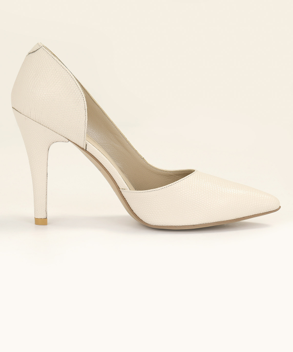 کفش مجلسی زنانه چرم طبیعی چرم مشهد Mashad Leather مدل J2410