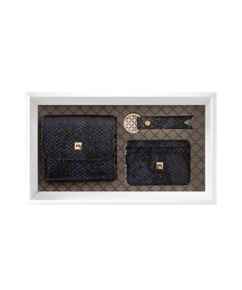 ست هدیه چرم طبیعی منط Mante مدل X108