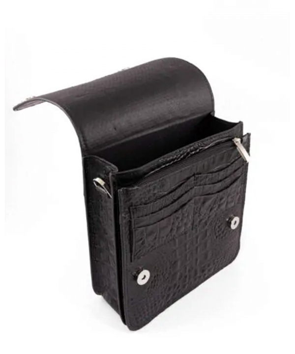 کیف کراس بادی مردانه چرم طبیعی منط Mante مدل h153