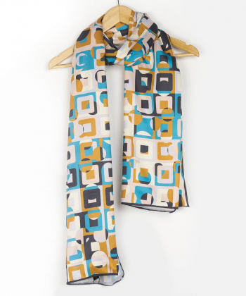 شال طرح دار زنانه آروما Aroma مدل 21302001