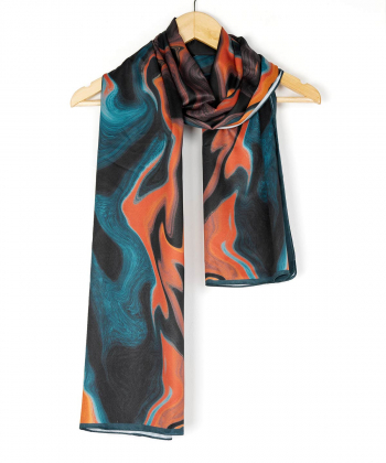 شال طرح دار زنانه آروما Aroma مدل 21302001