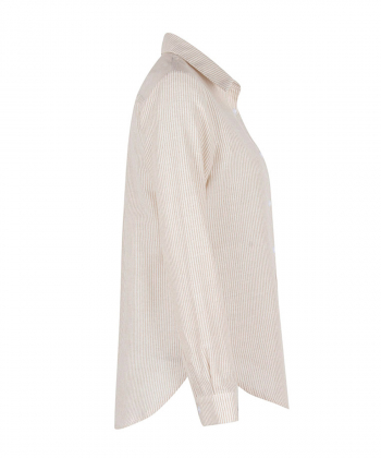 شومیز راه راه زنانه زیبو Ziboo مدل Amor