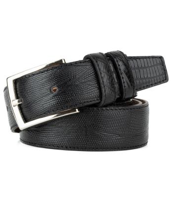 كمربند چرم طبيعي مردانه چرم كروكو مدل 3505 lizard