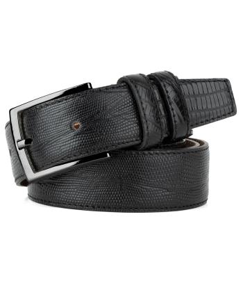 كمربند چرم طبيعي مردانه چرم كروكو مدل 3507 lizard