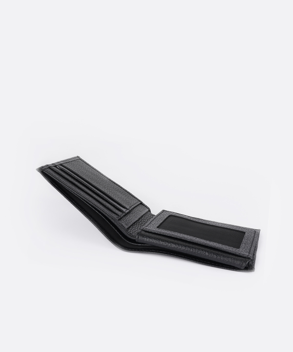 کیف پول چرم مردانه قهوه ای تیره چرم مشهدMashhad leather مدل D0243