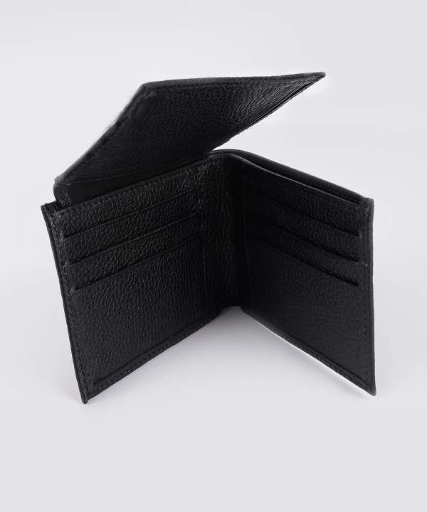 کیف پول چرم مردانه قهوه ای تیره چرم مشهدMashhad leather مدل D0243