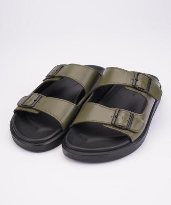 صندل چرم طبیعی مردانه چرم مشهد مدل J6293