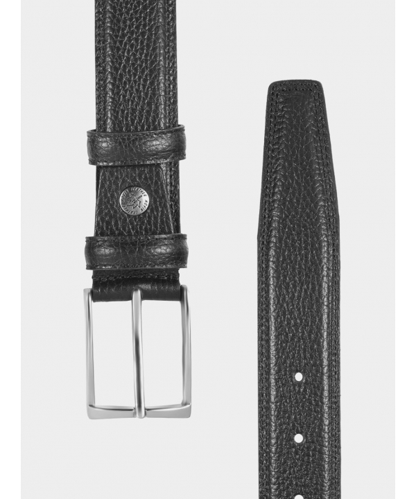 کمربند مردانه چرم طبیعی نوین چرم Novin Leather مدل BT0642