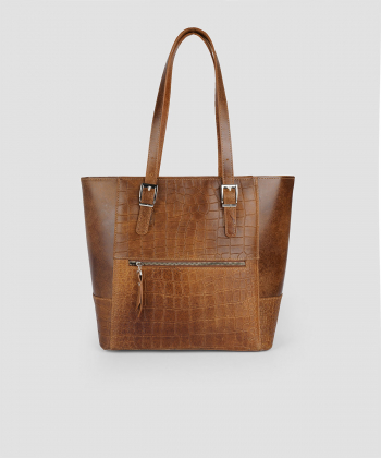 کیف دوشی زنانه چرم لانکا Lanka Leather مدل HBM-2