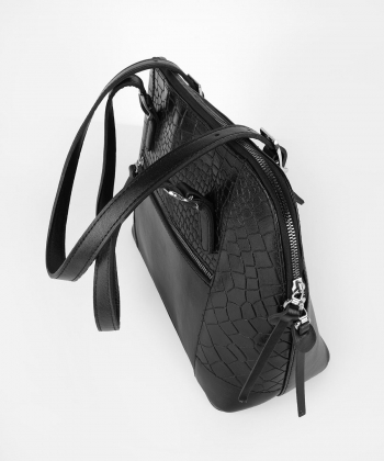 کیف دوشی زنانه چرم لانکا Lanka Leather مدل HBM-10