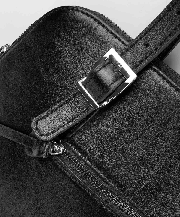 کیف دوشی زنانه چرم لانکا Lanka Leather مدل HBM-10