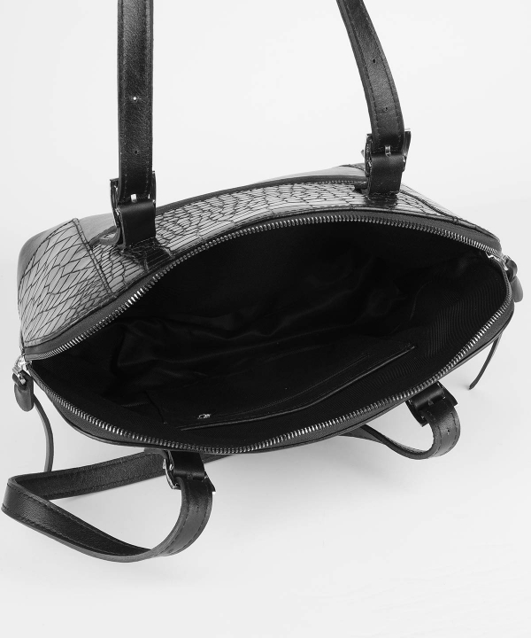 کیف دوشی زنانه چرم لانکا Lanka Leather مدل HBM-10