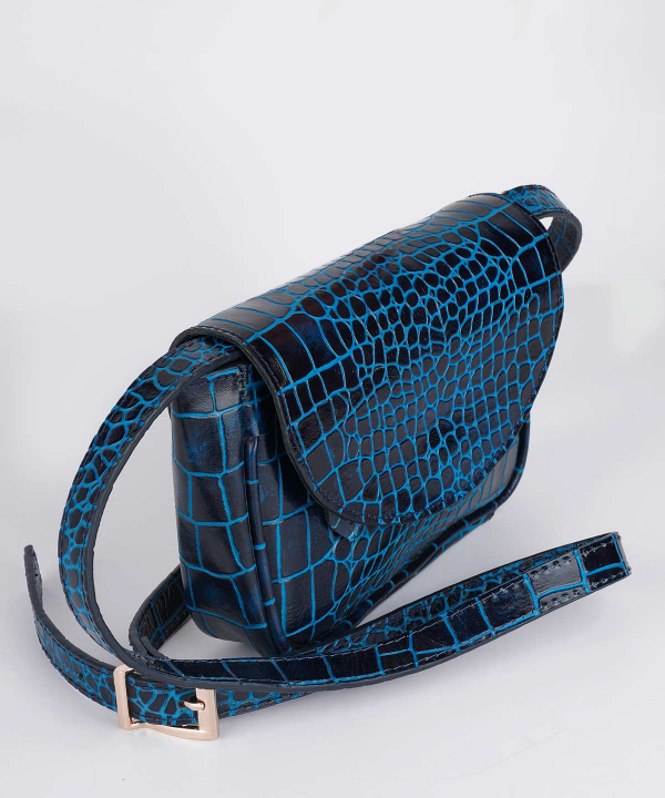 کیف دوشی زنانه چرم لانکا Lanka Leather مدل HBM-6
