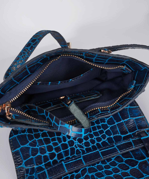 کیف دوشی زنانه چرم لانکا Lanka Leather مدل HBM-6