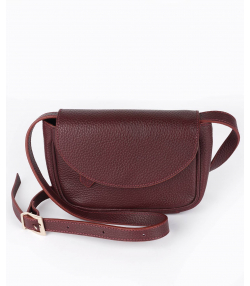 کیف دوشی چرم زنانه لانکا Lanka Leather مدل HBM-6